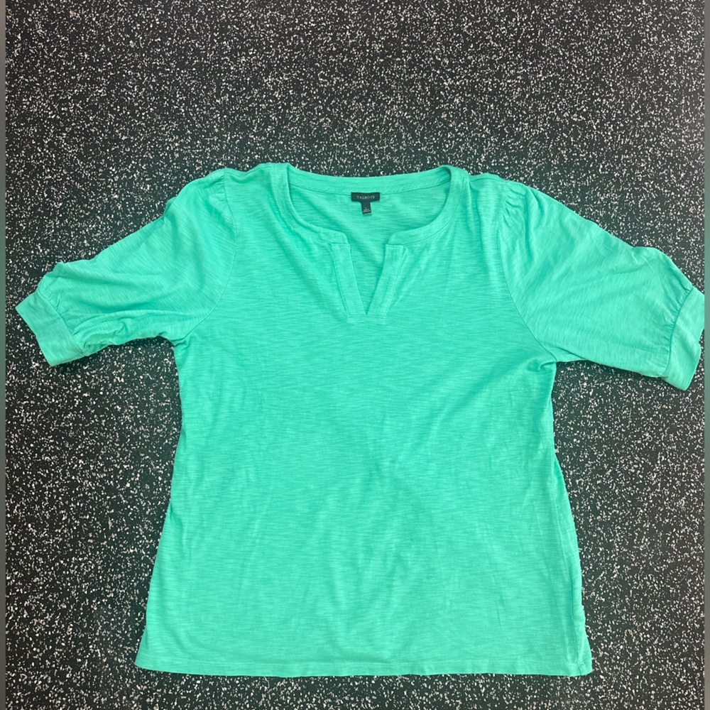 Talbots Green Shirt